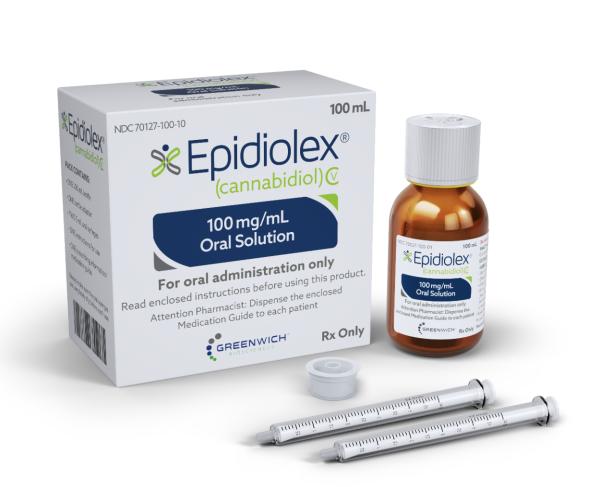 Epidiolex 100 mg/mL oral solution 60ml